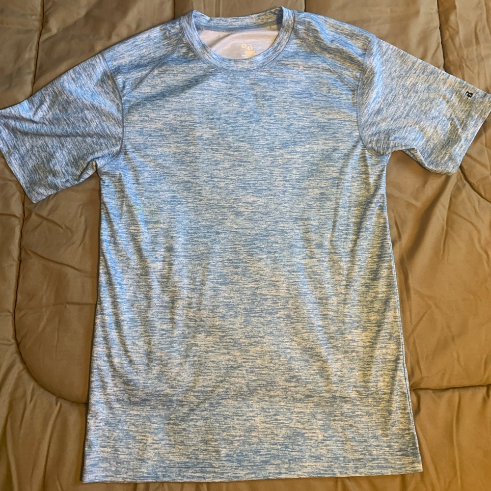 Blue Athletic T Shirt